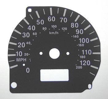 CHALLENGER MPH DIAL CONVERSION