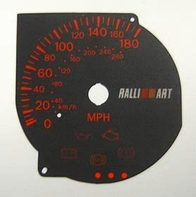 EVO 7/8/9  MPH DIAL CONVERSION (RALLIART)