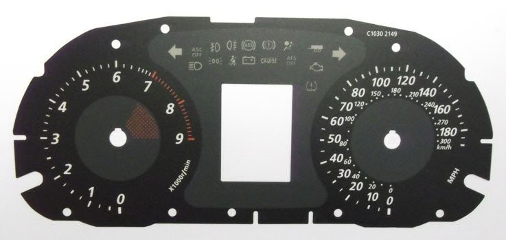 EVO X MPH DIAL CONVERSION