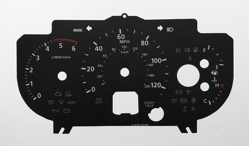 L200 MPH DIAL CONVERSION