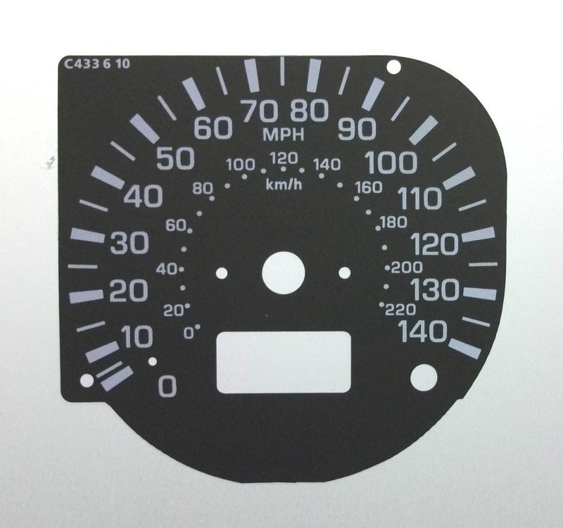 PAJERO / SHOGUN MPH DIAL CONVERSION