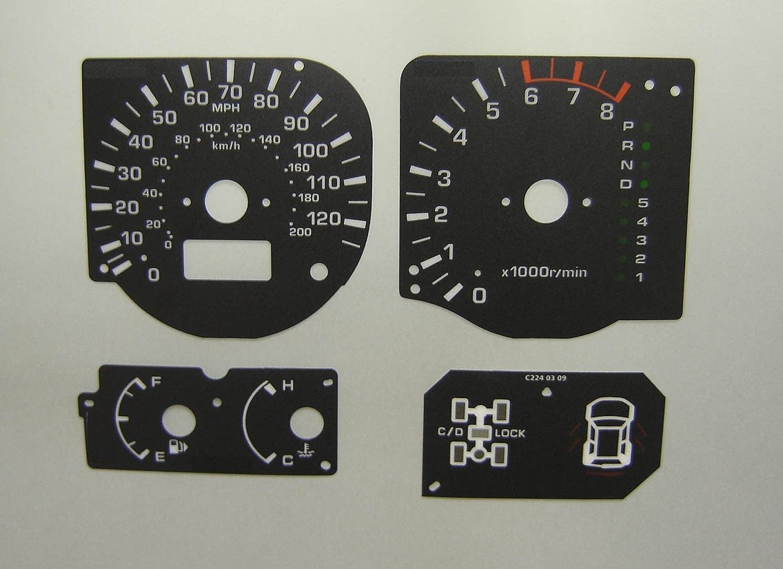 PAJERO / SHOGUN MPH DIAL CONVERSION