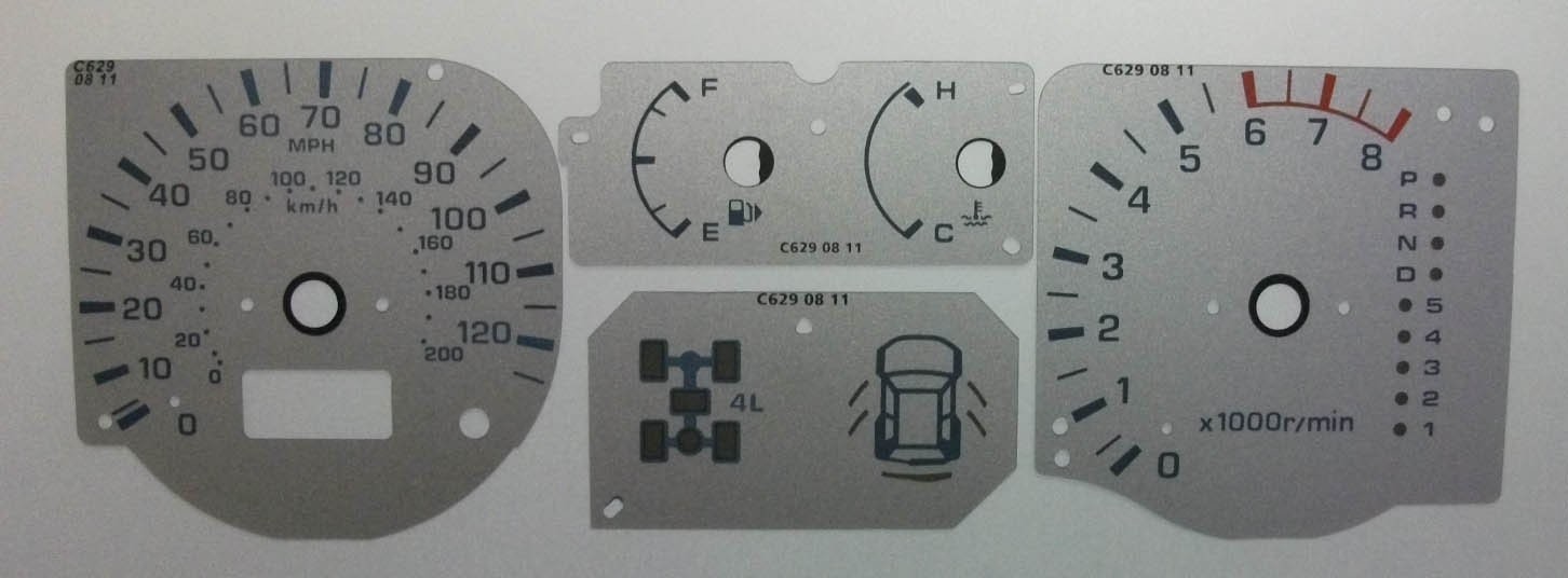 PAJERO / SHOGUN MPH DIAL CONVERSION