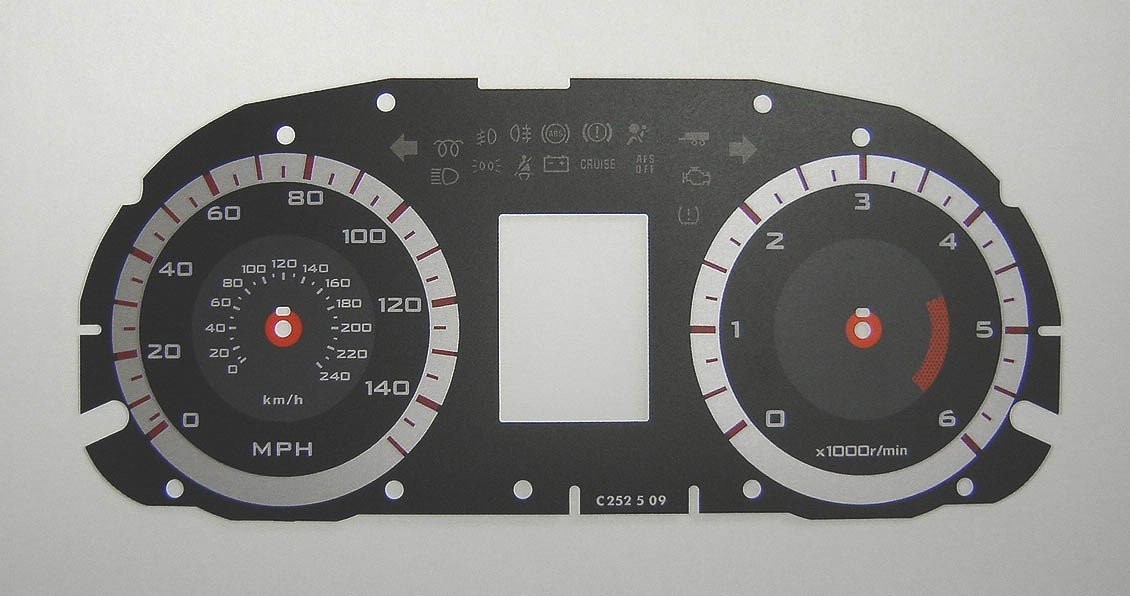 LANCER / OUTLANDER DIESEL MPH DIAL CONVERSION