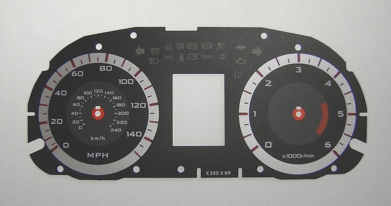 LANCER / OUTLANDER DIESEL MPH DIAL CONVERSION
