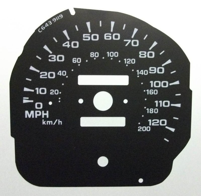 PAJERO / SHOGUN MPH DIAL CONVERSION