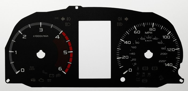 FULLBACK MPH DIAL CONVERSION