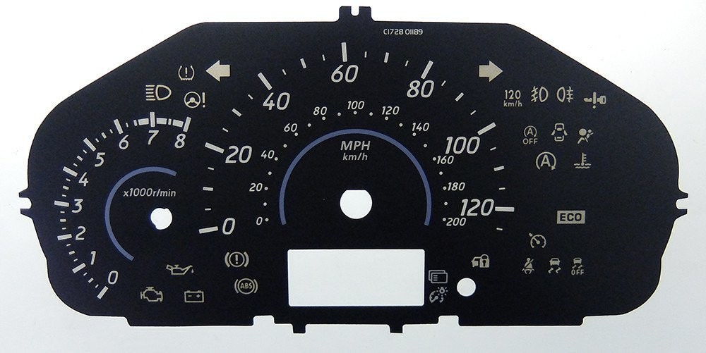 SPACE STAR MPH DIAL CONVERSION