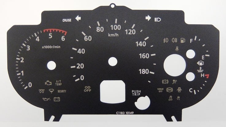 L200 KMH DIAL CONVERSION