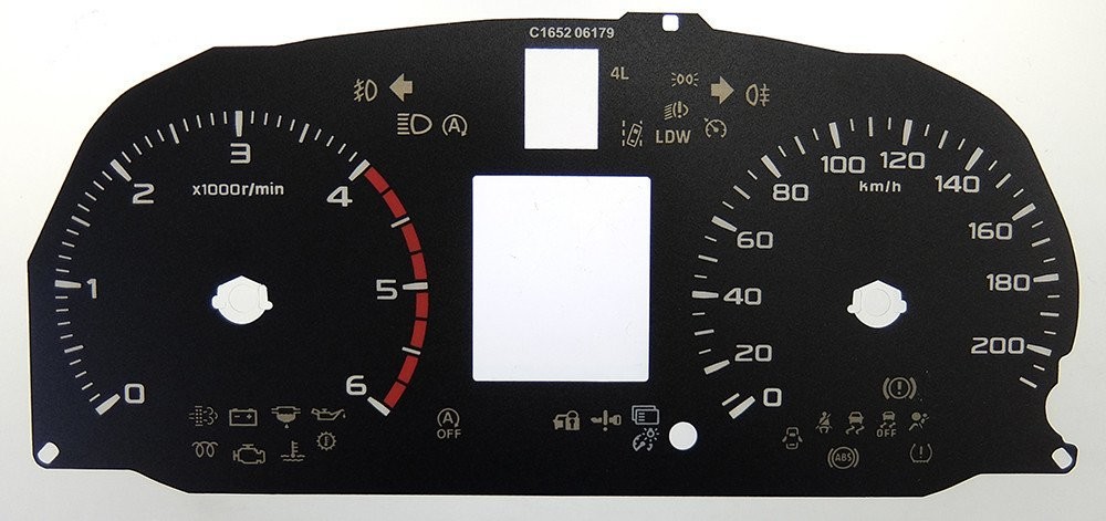 L200 / PAJERO SPORT KMH DIAL CONVERSION