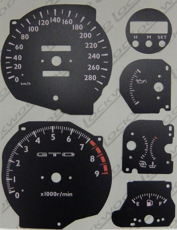 GTO KMH DIAL CONVERSION