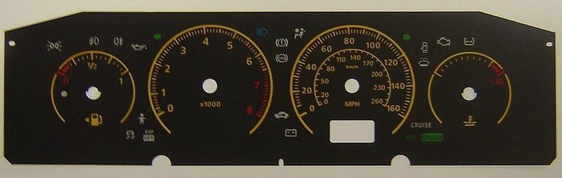 ALMERA MPH DIAL CONVERSION