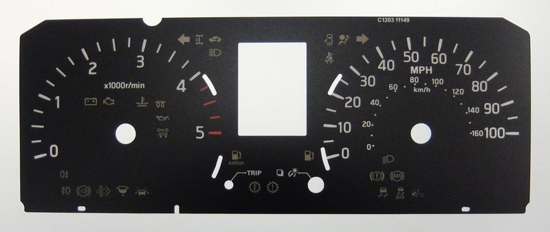 CABSTAR MPH DIAL CONVERSION