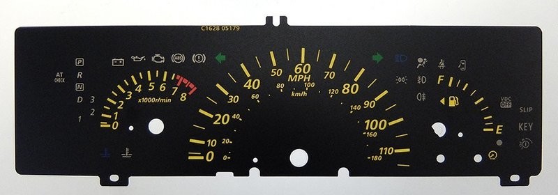 CEFIRO / TEANA MPH DIAL CONVERSION