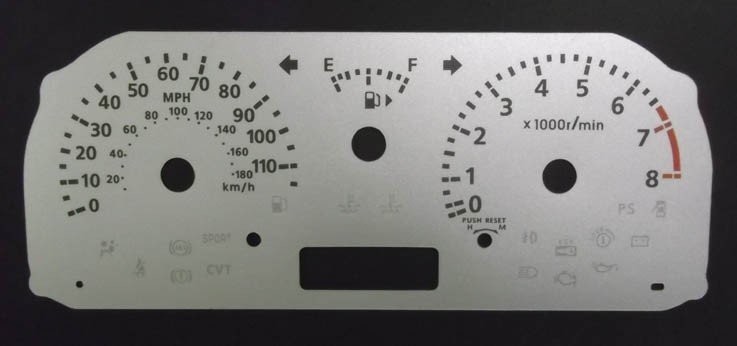CUBE CVT MPH DIAL CONVERSION