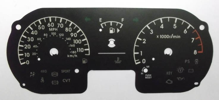 CUBE CVT MPH DIAL CONVERSION