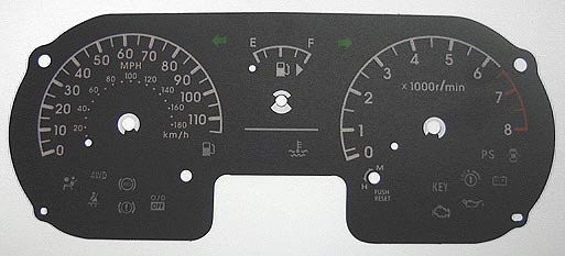CUBE AUTO MPH DIAL CONVERSION