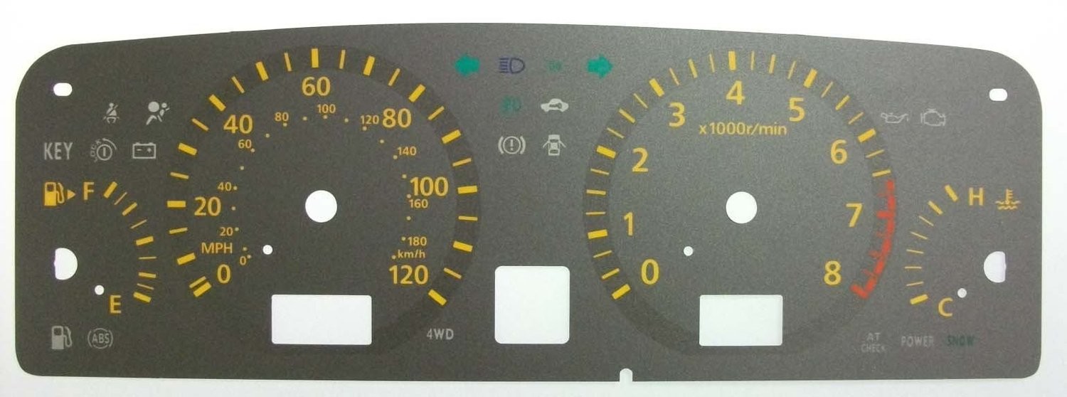 ELGRAND E51 MPH DIAL CONVERSION