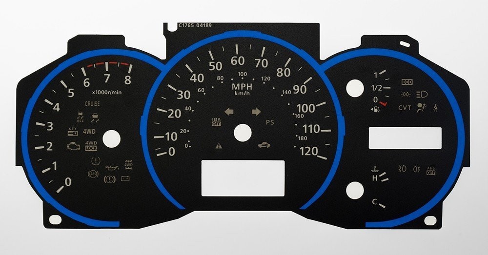 ELGRAND E52 MPH DIAL CONVERSION
