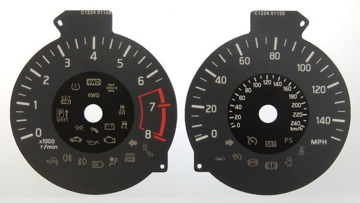 JUKE PETROL MPH DIAL CONVERSION