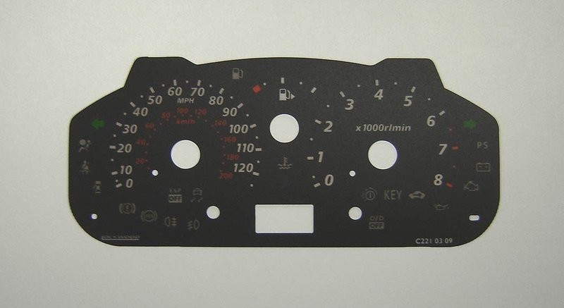 MICRA / MARCH MPH DIAL CONVERSION