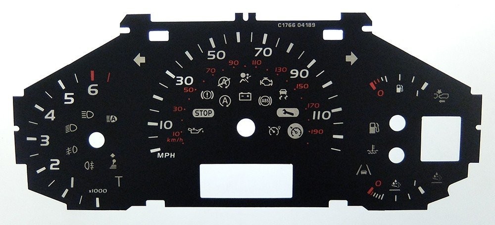 MASTER / NV400 MPH DIAL CONVERSION