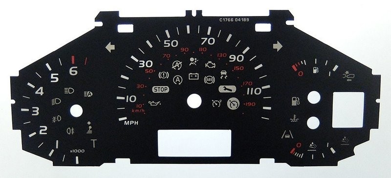 MASTER / NV400 MPH DIAL CONVERSION