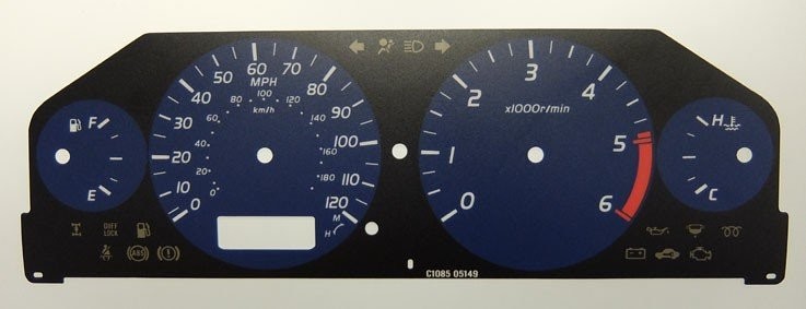 NAVARA / PATHFINDER MPH DIAL CONVERSION