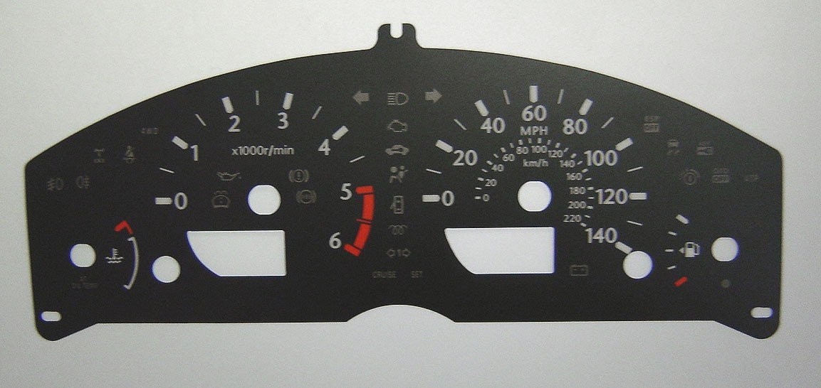 NAVARA / PATHFINDER MPH DIAL CONVERSION