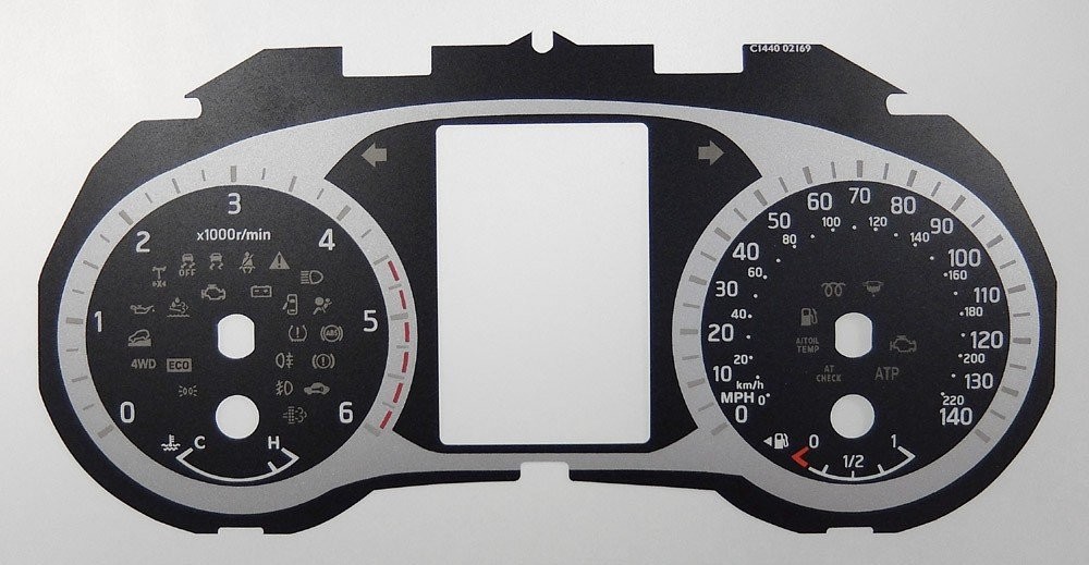 NAVARA / PATHFINDER MPH DIAL CONVERSION