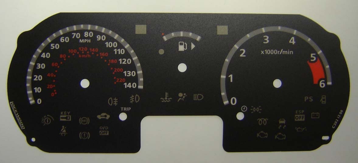NOTE DIESEL MPH DIAL CONVERSION