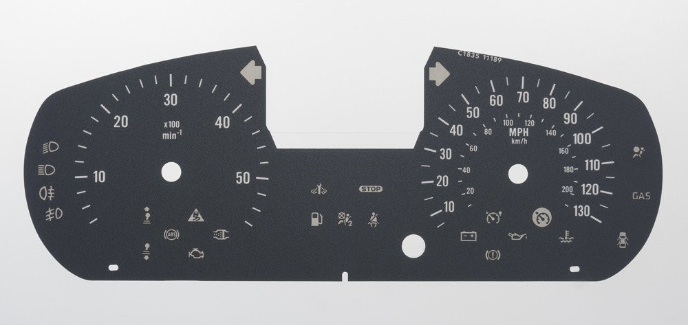 TRAFIC / PRIMASTAR / VIVARO MPH DIAL CONVERSION