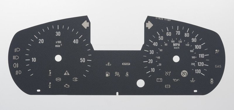 TRAFIC / PRIMASTAR / VIVARO MPH DIAL CONVERSION
