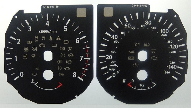 PULSAR MPH DIAL CONVERSION