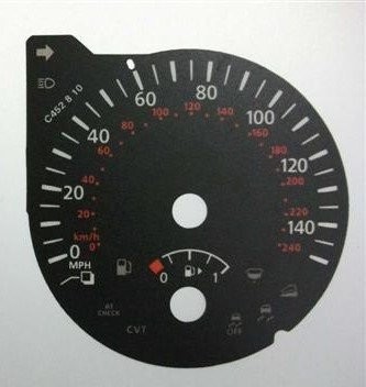 QASHQAI / X-TRAIL / ROGUE MPH DIAL CONVERSION