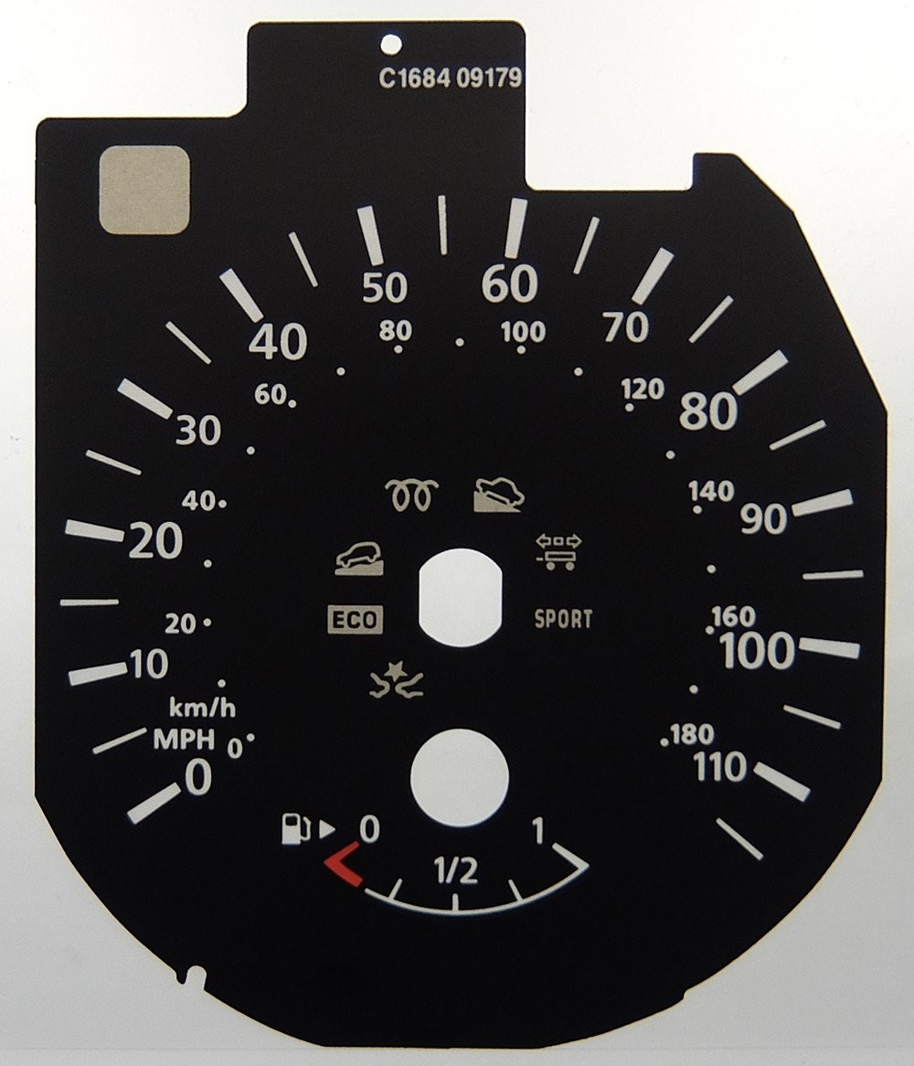 QASHQAI / X-TRAIL / ROGUE MPH DIAL CONVERSION