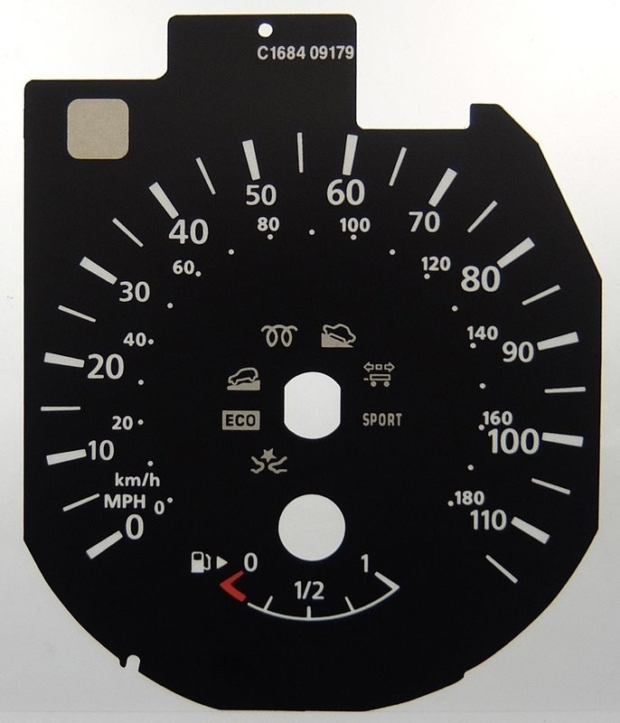 QASHQAI / X-TRAIL / ROGUE MPH DIAL CONVERSION