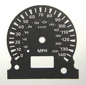 X-TRAIL MPH DIAL CONVERSION