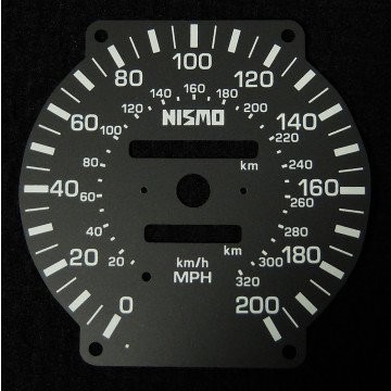 SKYLINE R32 NISMO MPH DIAL CONVERSION