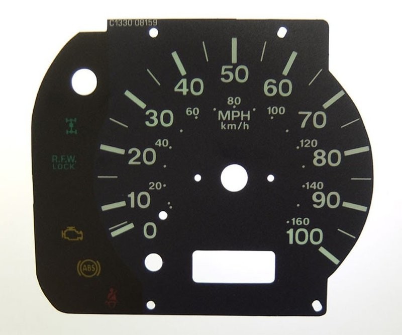 VANETTE MPH DIAL CONVERSION