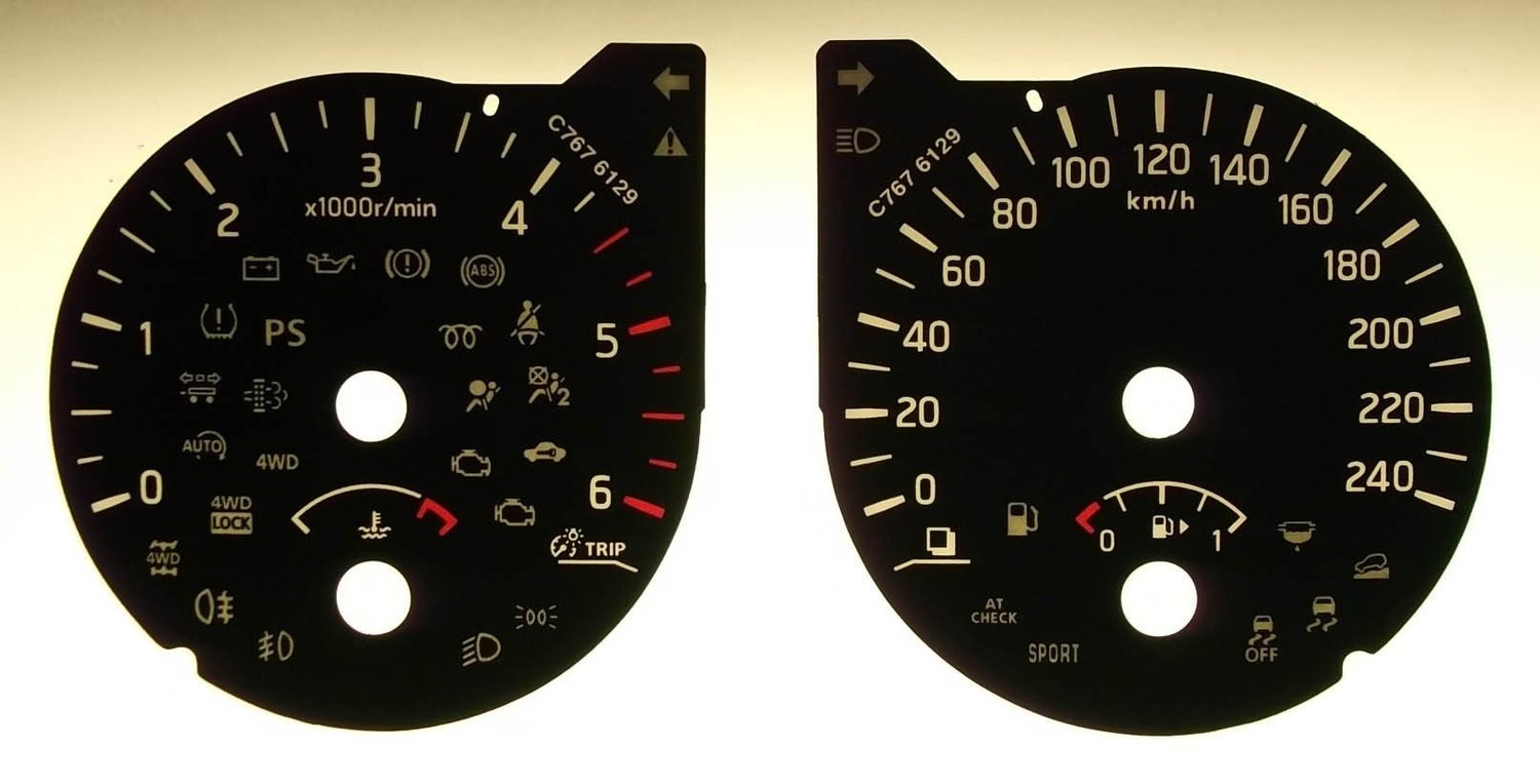 QASHQAI / X-TRAIL / ROGUE KMH DIAL CONVERSION
