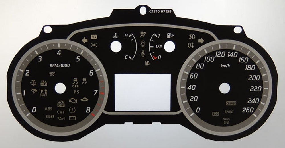 SENTRA KMH DIAL CONVERSION