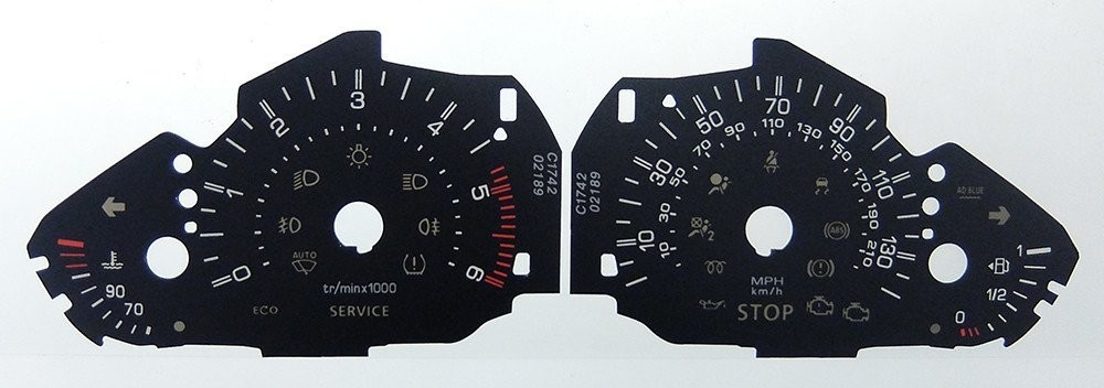 208 / 2008 MPH DIAL CONVERSION