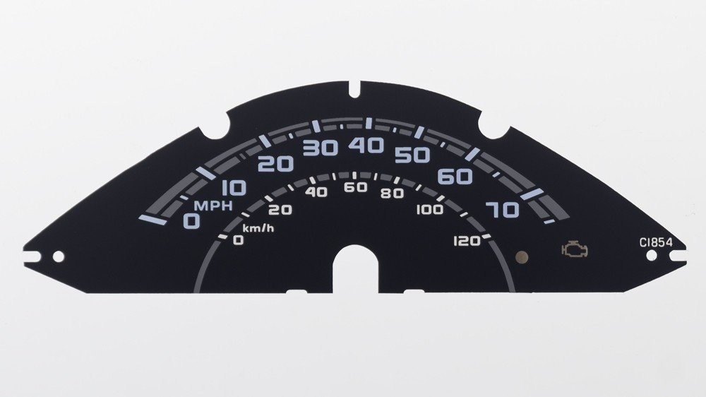 PIAGGIO MPH DIAL CONVERSION