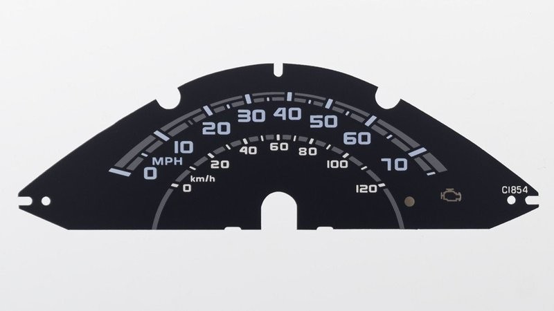 PIAGGIO MPH DIAL CONVERSION