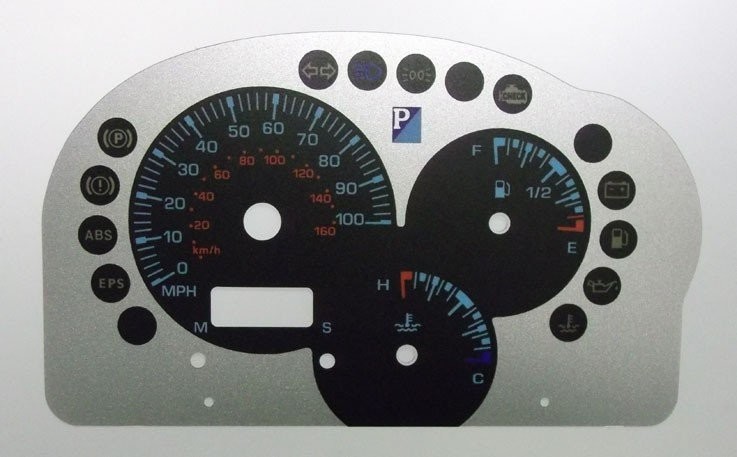 PIAGGIO MPH DIAL CONVERSION