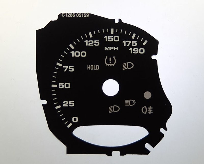 MACAN / PANAMERA / CAYENNE MPH DIAL CONVERSION