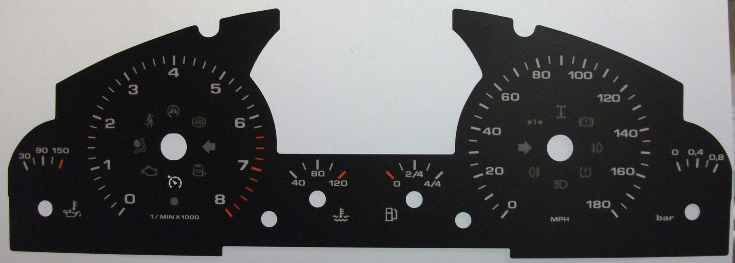 CAYENNE MPH DIAL CONVERSION