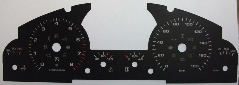 CAYENNE MPH DIAL CONVERSION