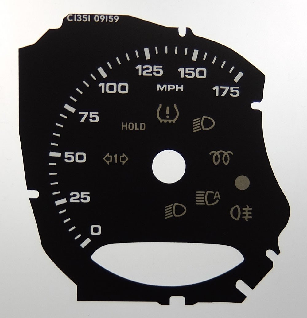 BOXSTER / CAYMAN MPH DIAL CONVERSION
